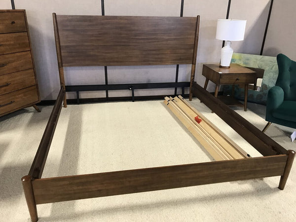 MCM King Bed- Cinnamon