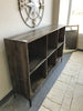 Open Cubby Bookcase-Walnut 66"(W)x14"(D)x43"(H)