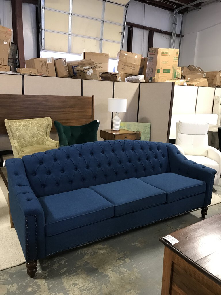 Gracia 51.57" Wide Sofa-INDIGO