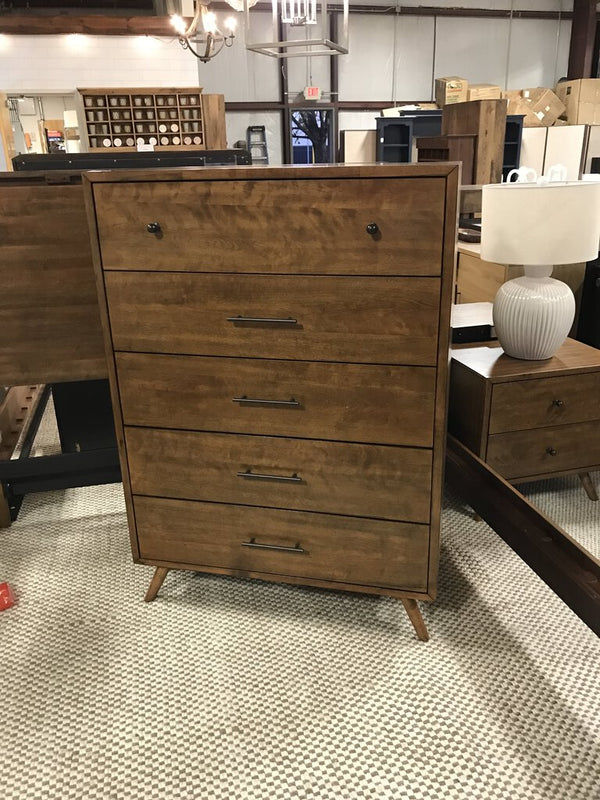 MCM Cinnamon Chest of Drawers