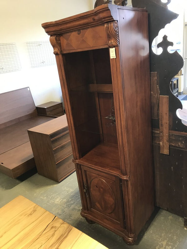 Tall Lighted Bookcase/Curio Cabinet