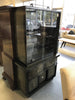 Vintage Display Cabinet / Hutch with Ebony Stain