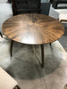 Sunburst Inlay Dining Table