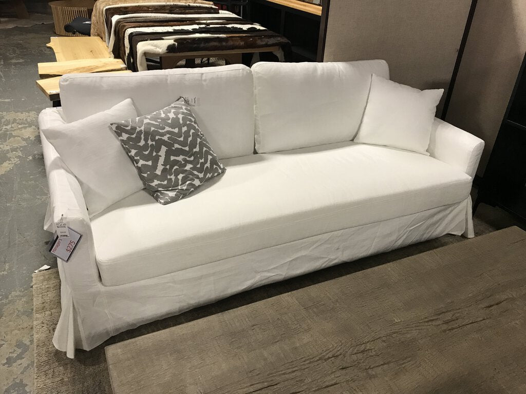 Patrice 80.7" Slipcovered Sofa