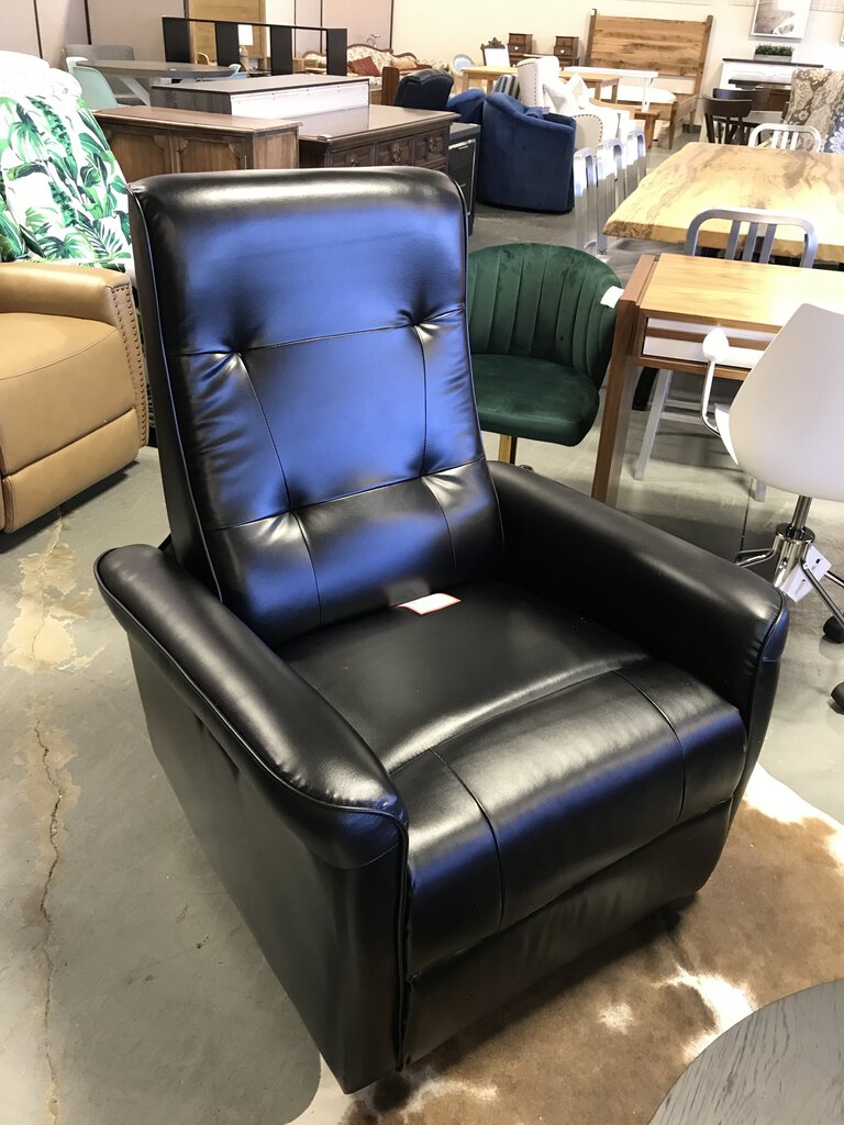 Valentin Vegan Leather Swivel Power Recliner