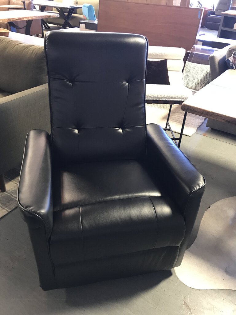 Valentin Vegan Leather Swivel Power Recliner