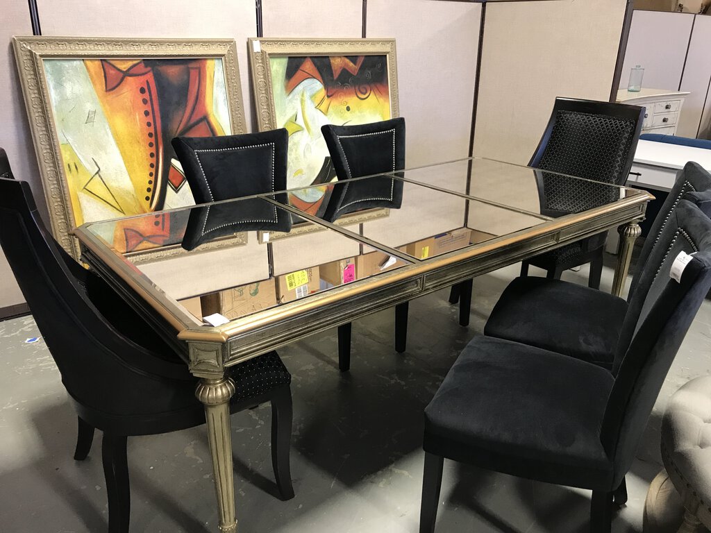 Mirrored Dining Table