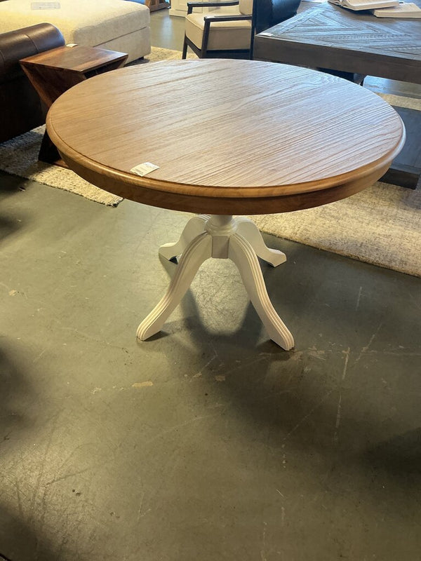 Two-Tone 42" Round Pedestal Table