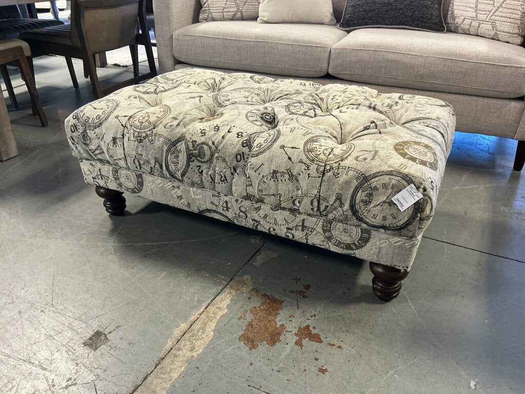 Patterned Ottoman