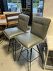 Modern Grey Barstool (Pair)