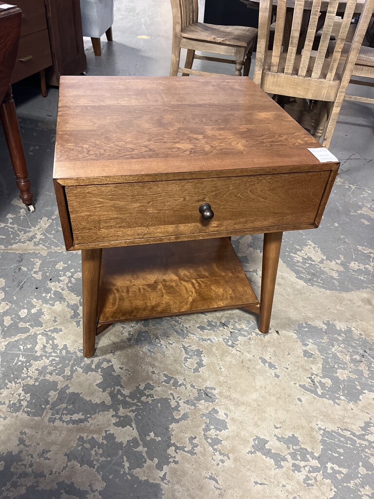 MCM Cinnamon End Table