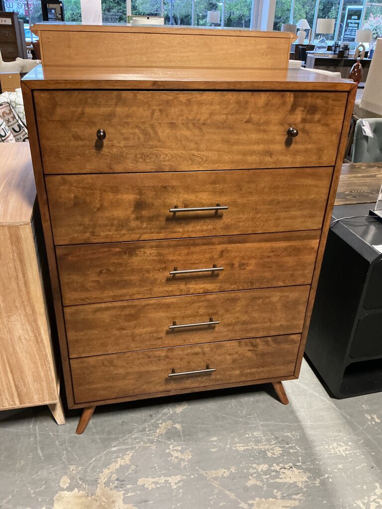 MCM Cinnamon Chest of Drawers