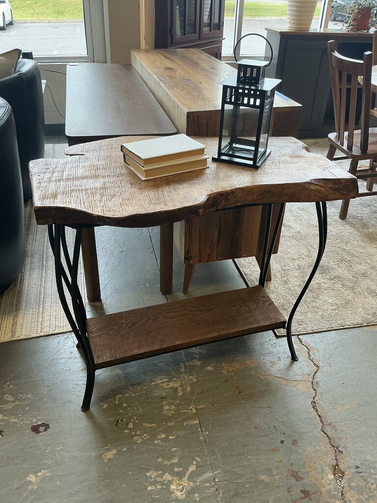 Live Edge 2-Tier Table