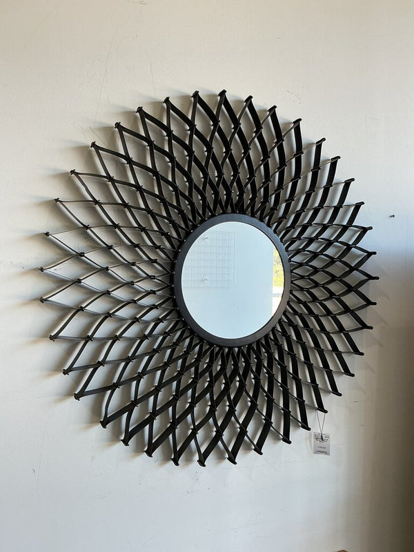 Crate & Barrel Sunburst Mirror