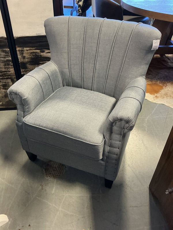 Denim Blue Accent Chair
