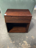 Ada 1-Drawer Nightstand-Walnut (As-Is, Damaged Corner)