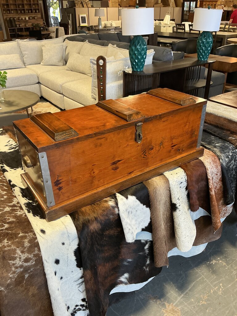 Vintage Wood Tool Chest