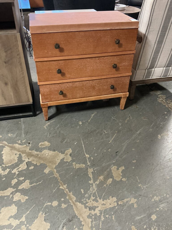 Justin 3-Drawer Nightstand-Acorn (As-Is)