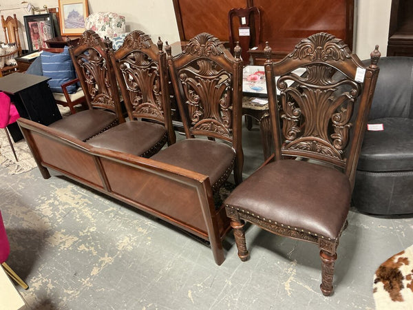 Canyonville Dark Brown Side Chair (Set Of 4)