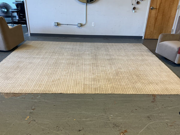 Arlo Home Hand Loomed Area Rug, HIM241A, Beige, 9' X 12'