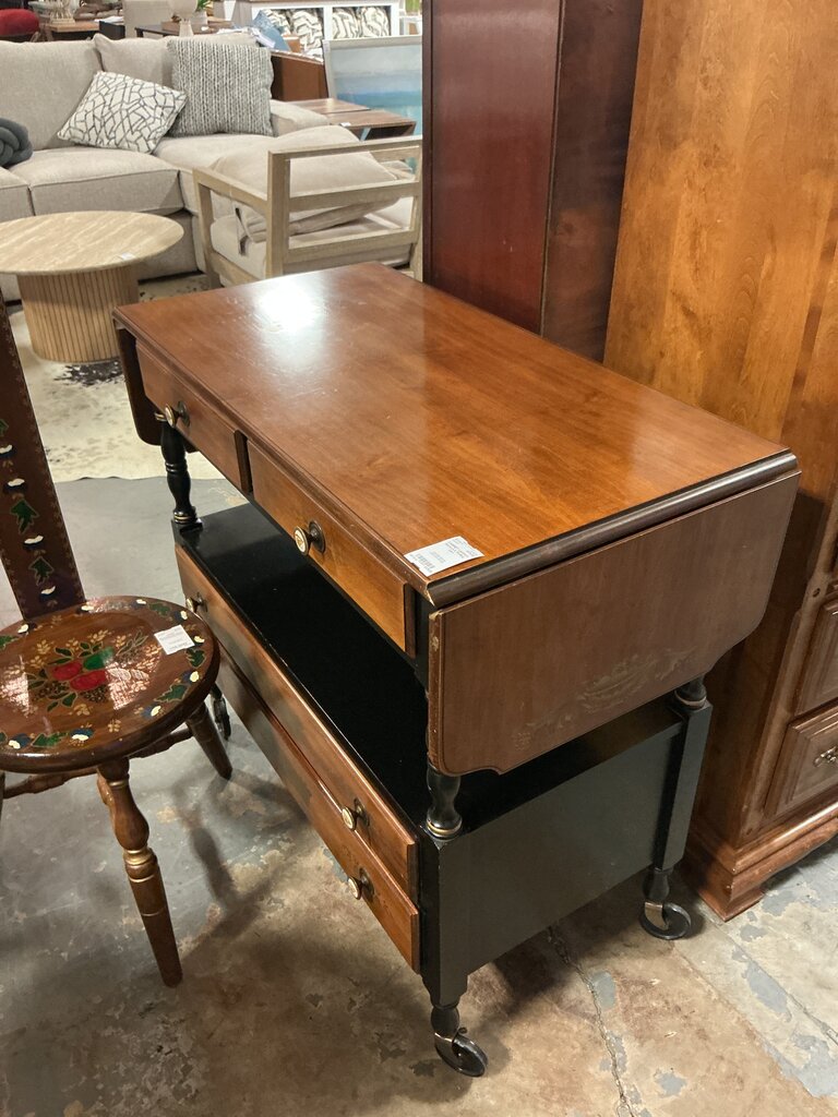 Harden Server/ Bar Cabinet w/ Folding top