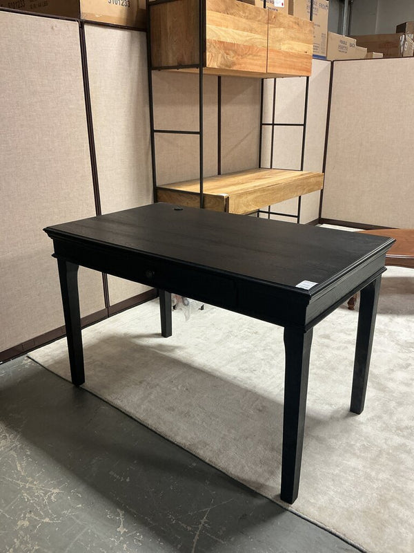 Black Desk with One Drawer