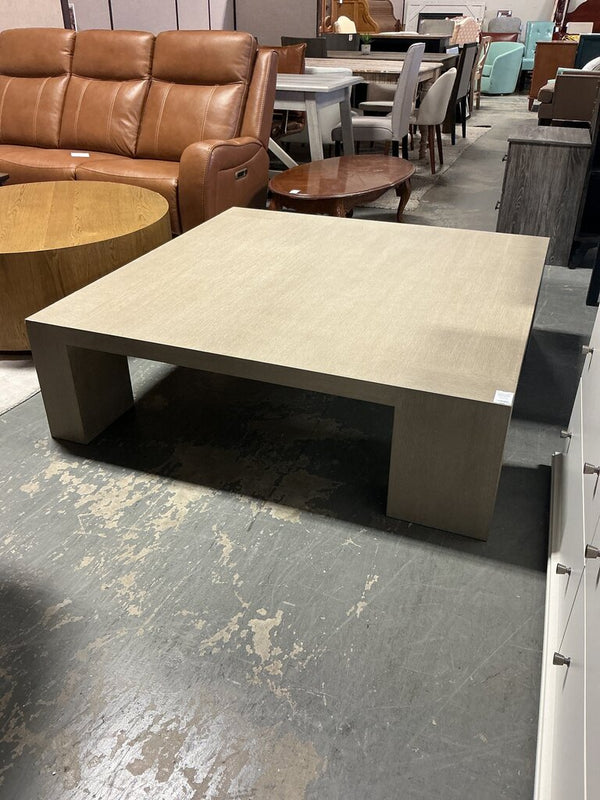 Bernhardt Darsa Square Single Coffee Table (As-Is/Veneer)