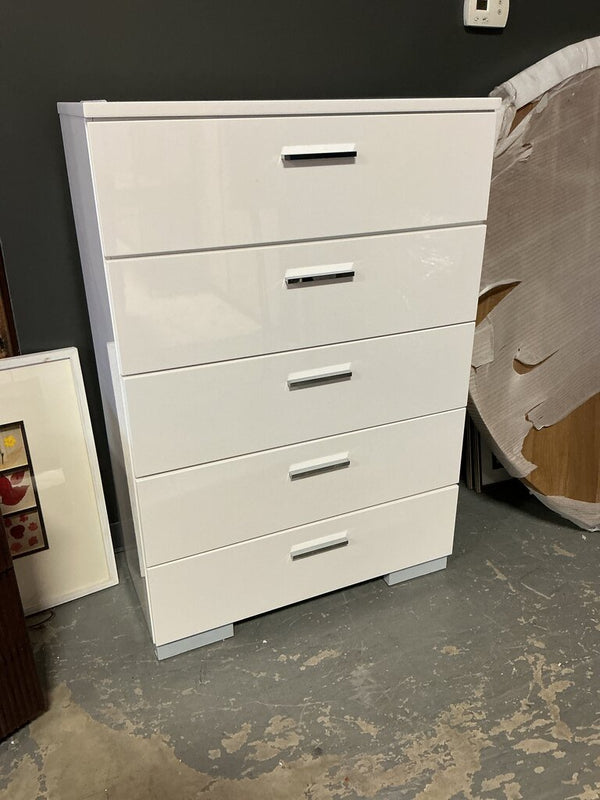 White Chest of Drawers by Coaster