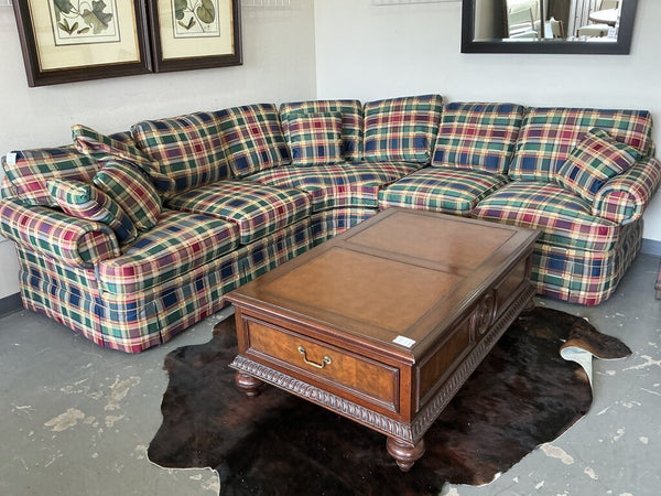 Plaid Sectional
