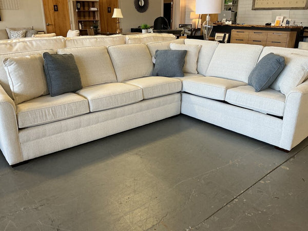 Thomas Sectional- Ross Cotton (9457) (Upgraded Coil Cushion)
