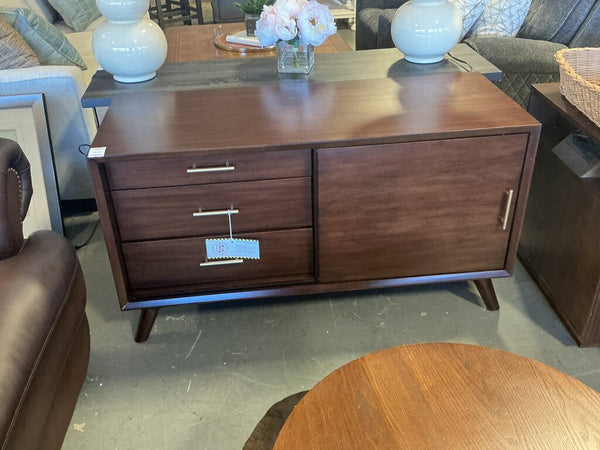 Flynn Walnut Small TV Stand