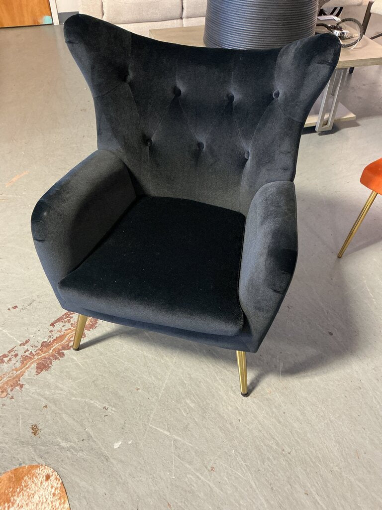 Danel Accent Chair-Black