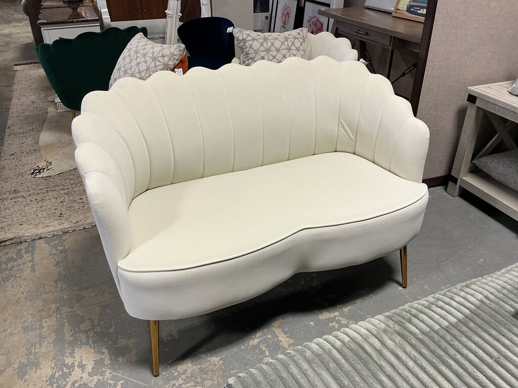 Donata 50.2" Loveseat-Ivory