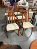 Koefoeds Hornslet Danish Modern Dining Set (Table/2 Leaves/6 Chairs)