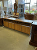 Open Plan Long and Low Bookcase with Storage