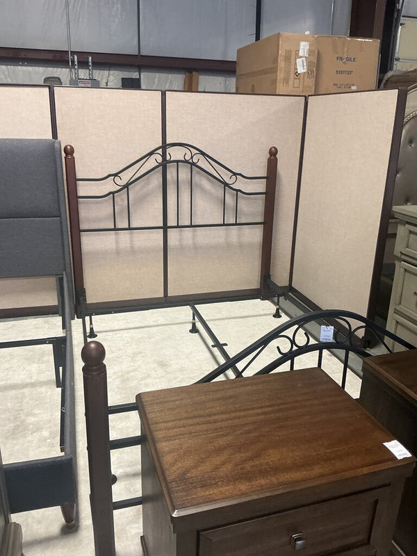 Iron/Wood Bed- Queen