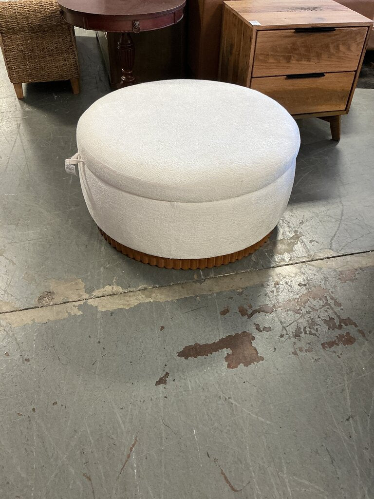 Reverie Ottoman Flip Top -IVORY
