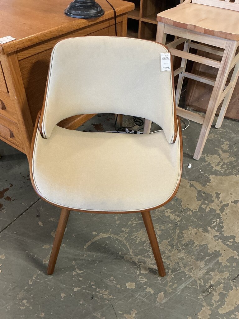 Malden Bentwood Dining Chair- Natural Linen