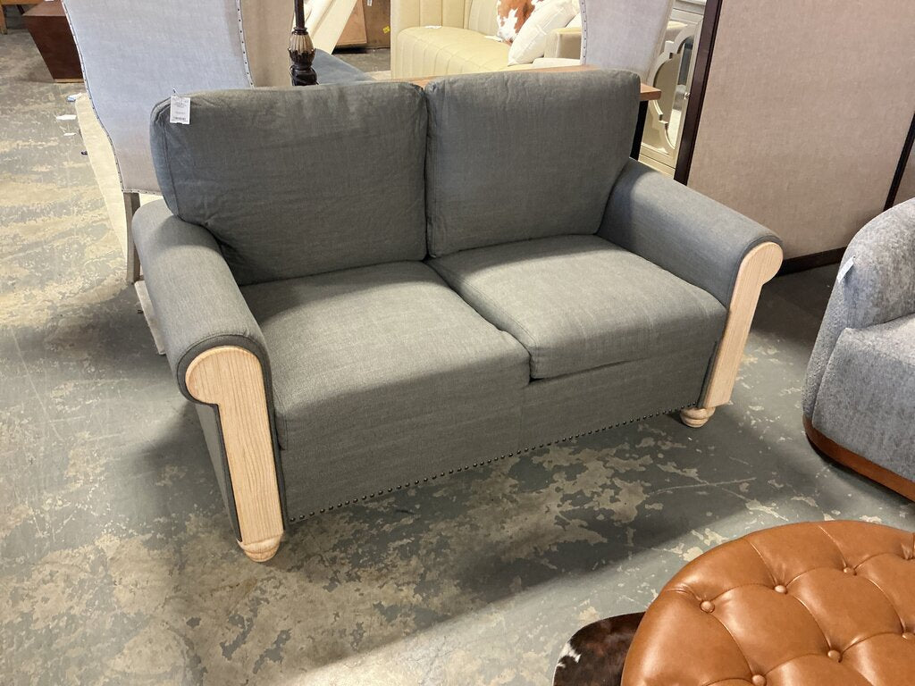 Loveseat Sofa-Charcoal