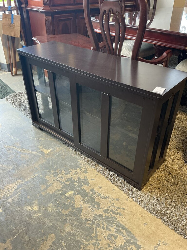 Dark Wood Console