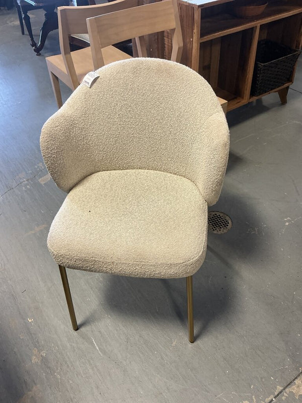 Castlery: Simone Performance Boucle Chair (set of 2) (As-Is, Stain)
