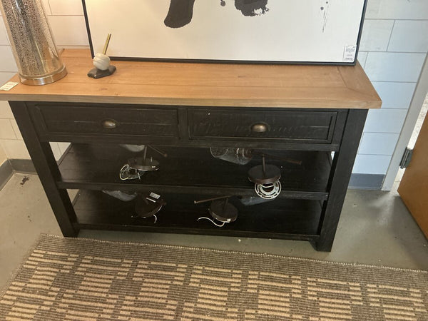 Monterey Console Black/Driftwood