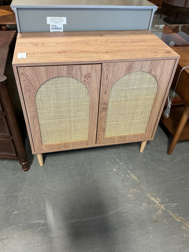 32" 2-Door Accent Cabinet- OAK