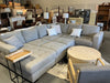 Grey Storage Pull-Out Sectional