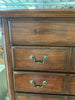 Georgian Meadows Chest of Drawers (As-Is, Missing Handle)
