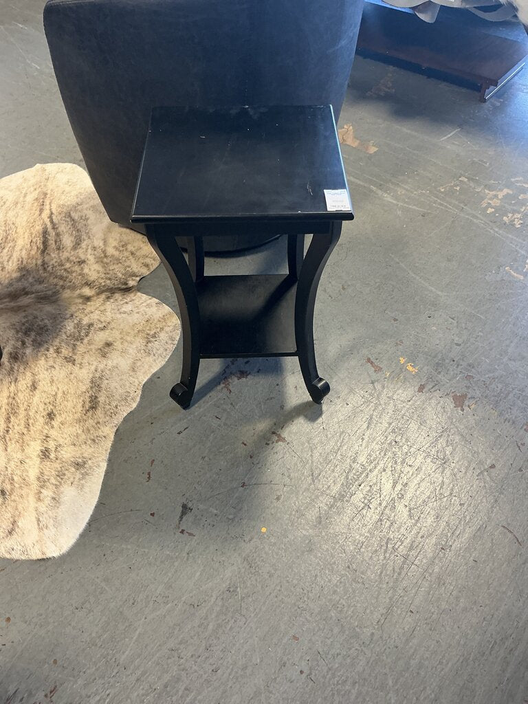 Black Side Table