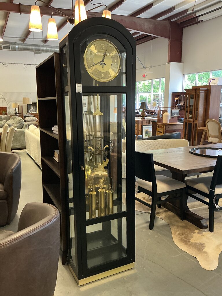 Black Grandfather Clock