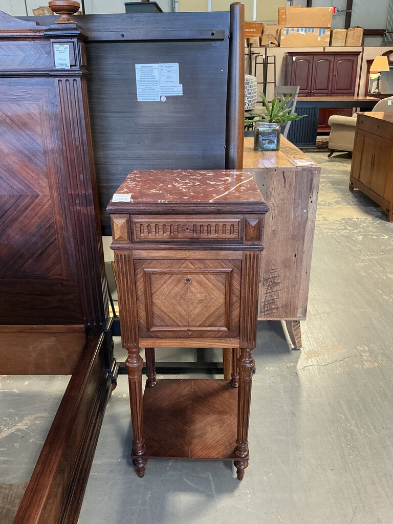 Marble Top Accent Table