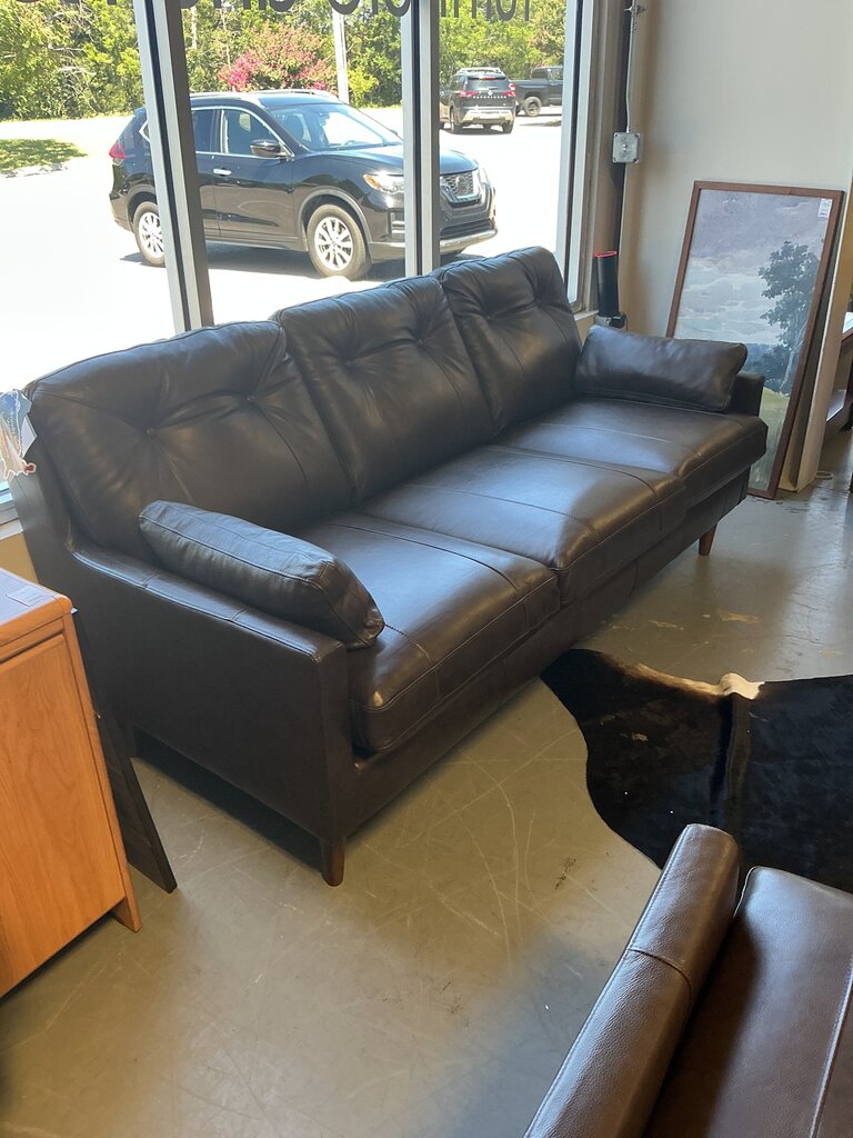 Trevin Sofa - Espresso Leather