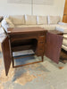 Vintage MCM Sewing Cabinet (as-is no machine)